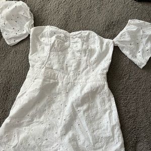 Guess NWOT White Romper